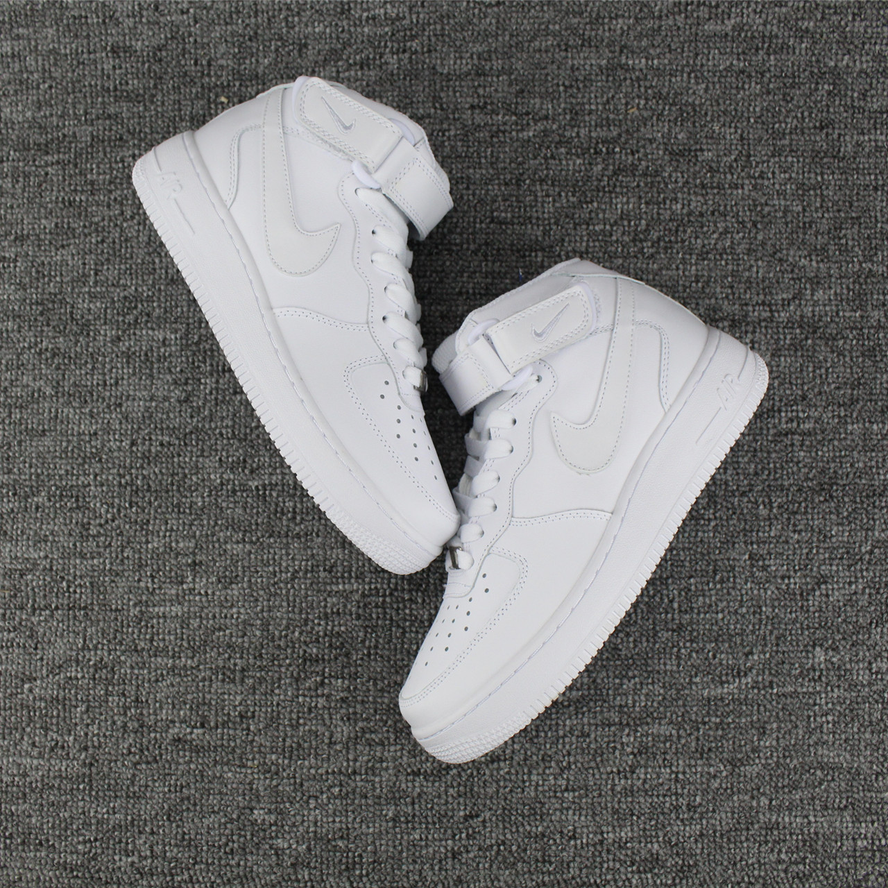 Nike Air Force 1 High All White Shoes